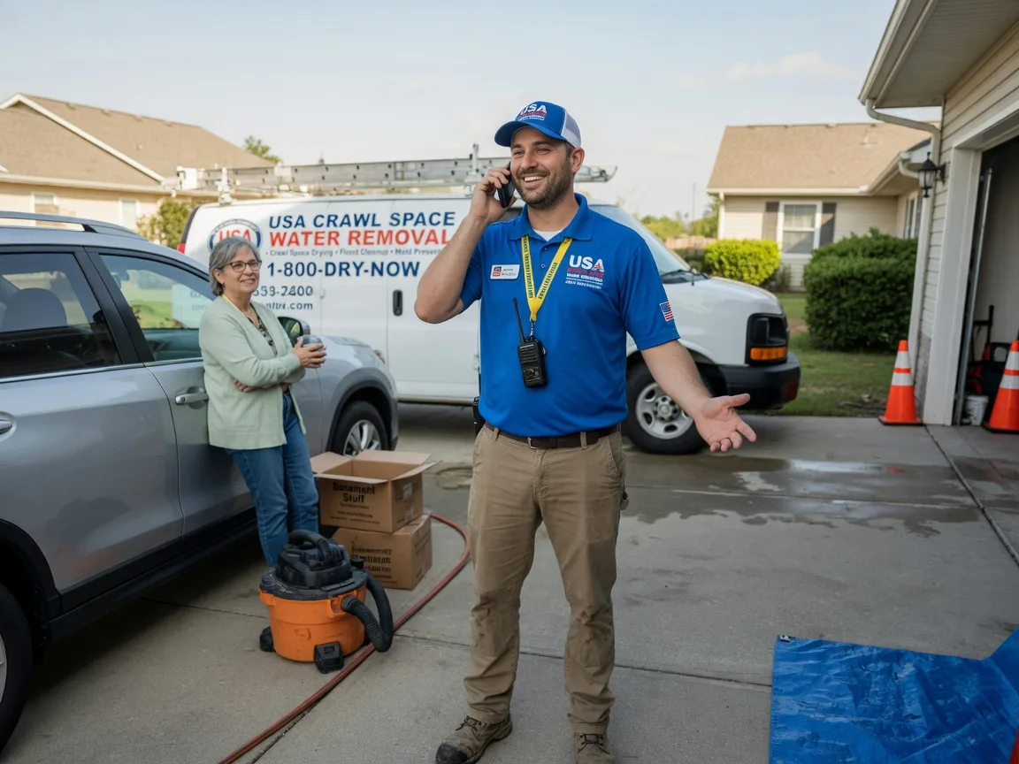 Crawl Space Water Removal Deltaville, VA FAQs